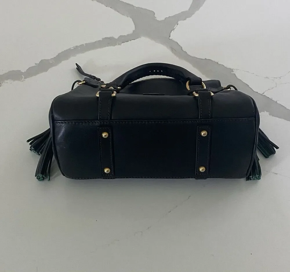 NWOT Dooney & Bourke Black Mini Florentine Satchel